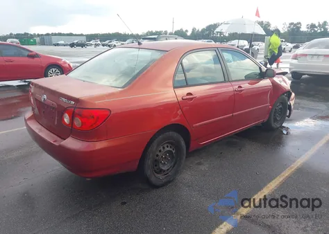 2005 Toyota Corolla Le z USA, uszkodzony, nr VIN JTDBR32E652064743